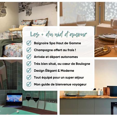 Nid D'Amour - Suite Romantique Boulogne-sur-Mer Luaran gambar
